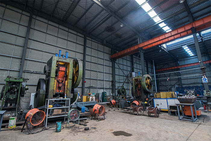 宜昌网架配件-锥头加工车间